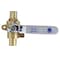 Apollo 3/4 in. Brass PEX Barb Ball Valve with Drain and Mounting Pad APXV34WD - alternate 1